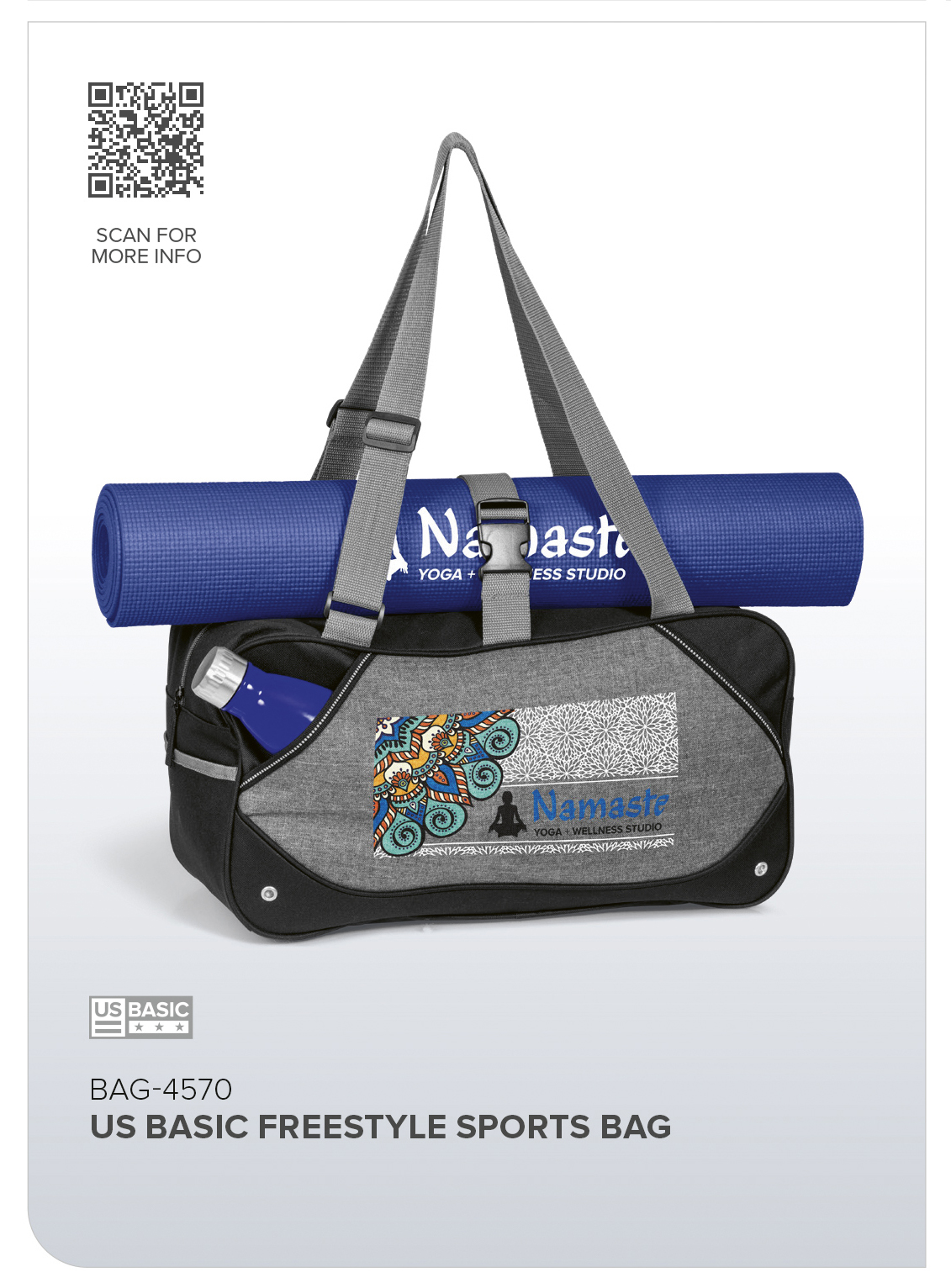 BAG-4570 - US Basic Freestyle Sports Bag - Catalogue Image